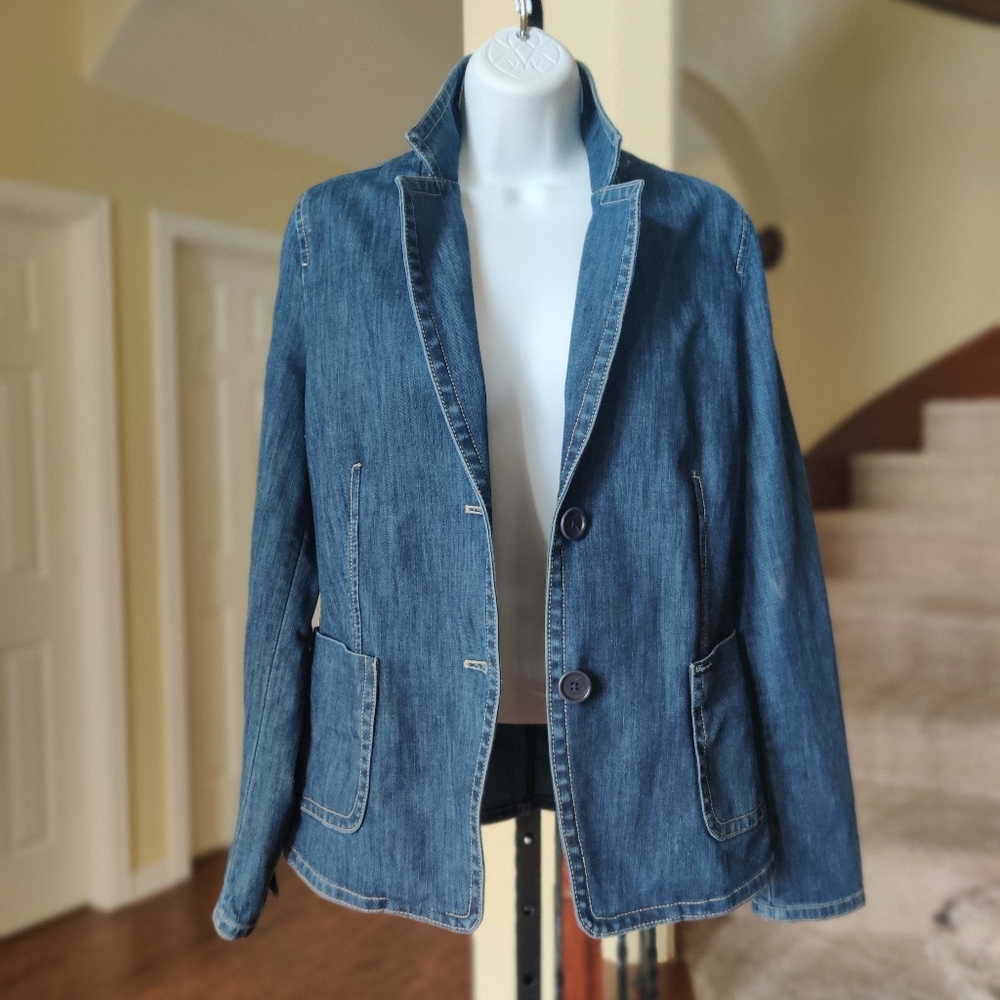 Faconnable Jean Jacket